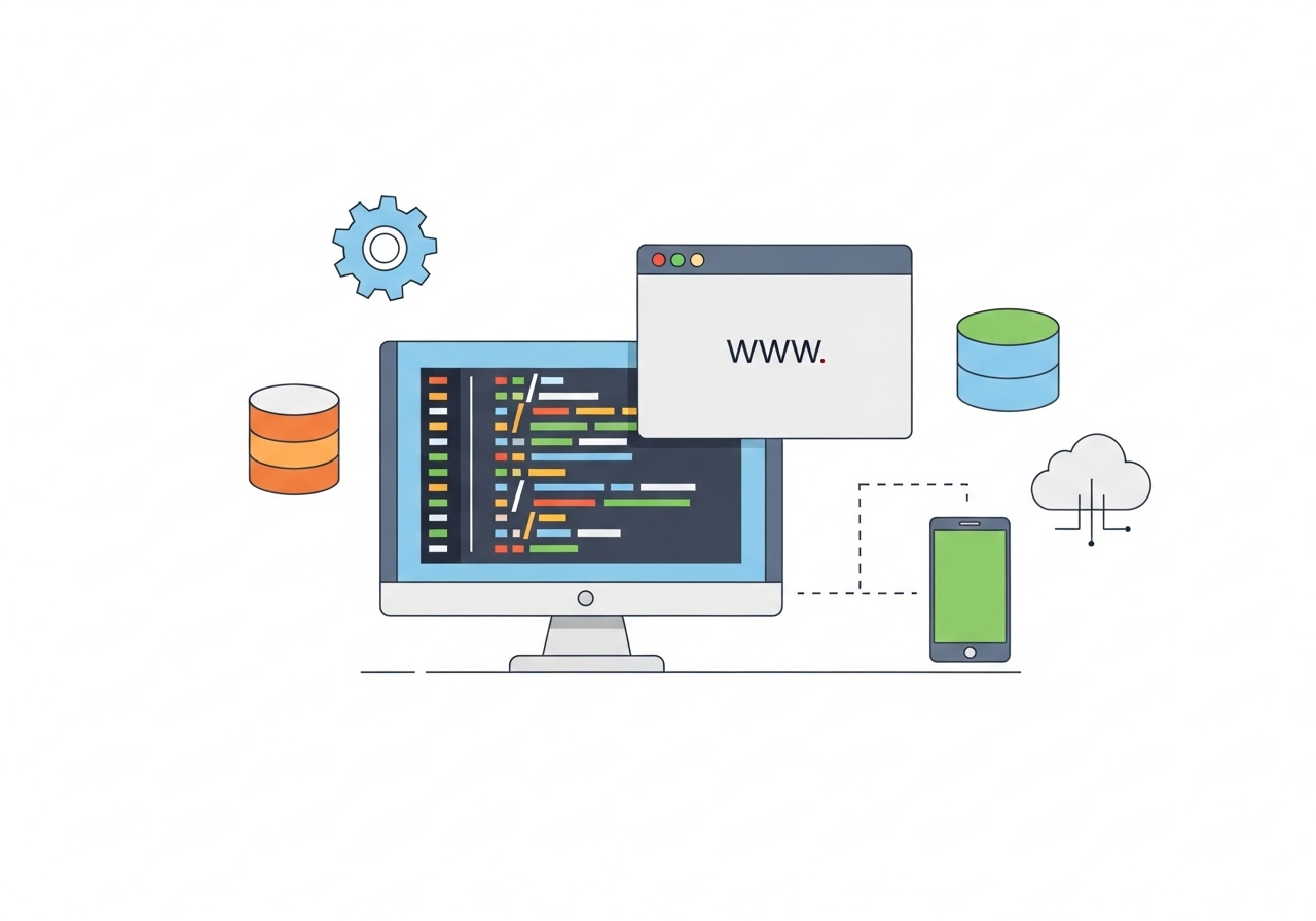 Animación de Desarrollo web a medida